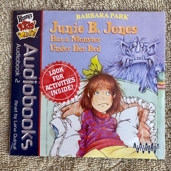 Other - Wendy’s Kids Meal Audiobook CD — Junie B. Jones Has A Monster Under Her Bed (Sea